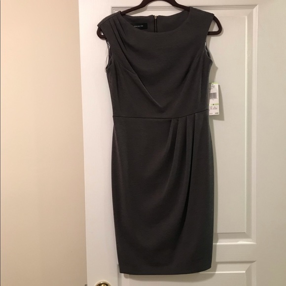 Jones New York heather grey dress size 4 New NWT - Picture 1 of 5